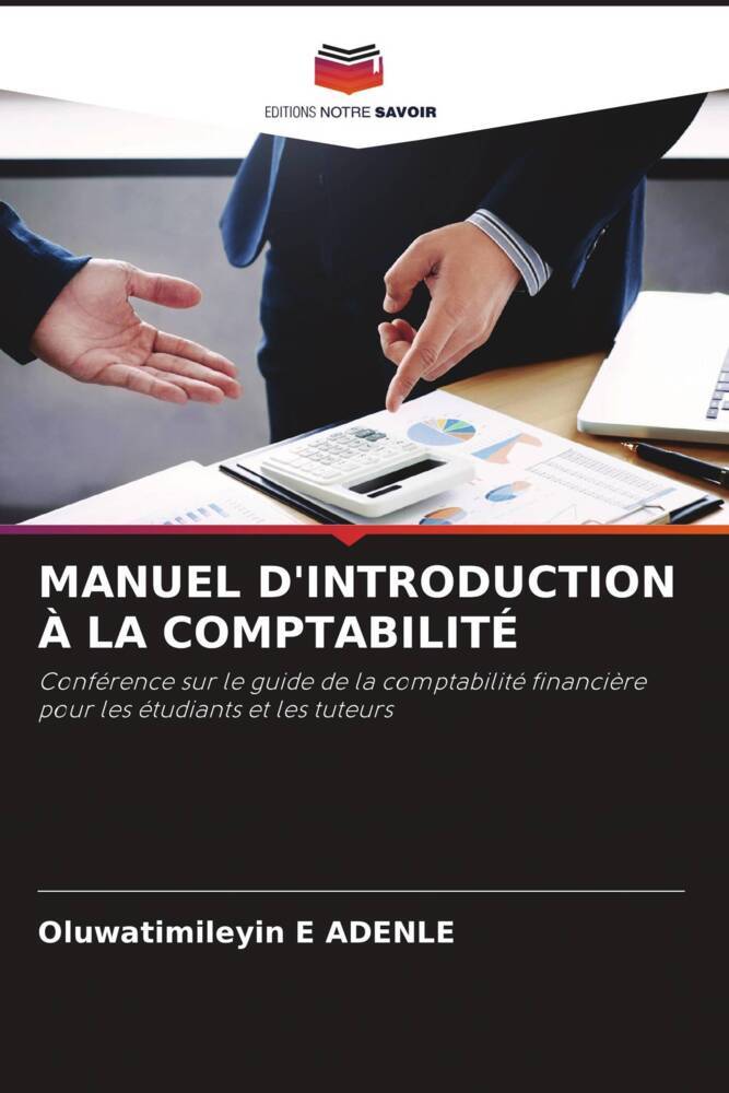 MANUEL D'INTRODUCTION À LA COMPTABILITÉ