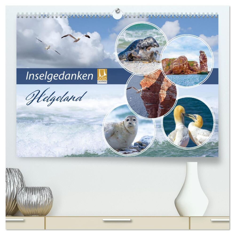 Insel Gedanken (hochwertiger Premium Wandkalender 2024 DIN A2 quer), Kunstdruck in Hochglanz