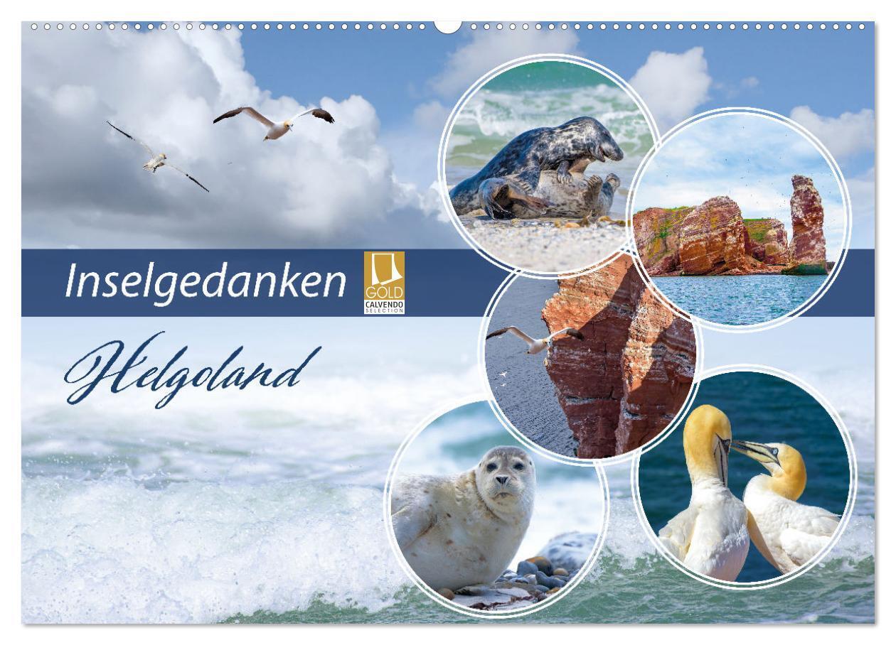 Insel Gedanken (Wandkalender 2024 DIN A2 quer), CALVENDO Monatskalender