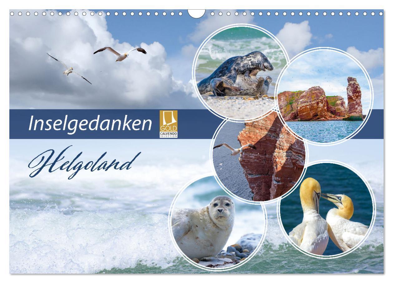 Insel Gedanken (Wandkalender 2024 DIN A3 quer), CALVENDO Monatskalender