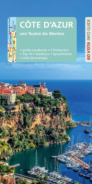 GO VISTA: Reiseführer Côte d'Azur, m. 1 Karte
