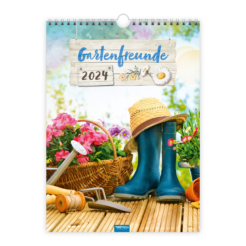 Trötsch Classickalender Gartenfreunde 2024