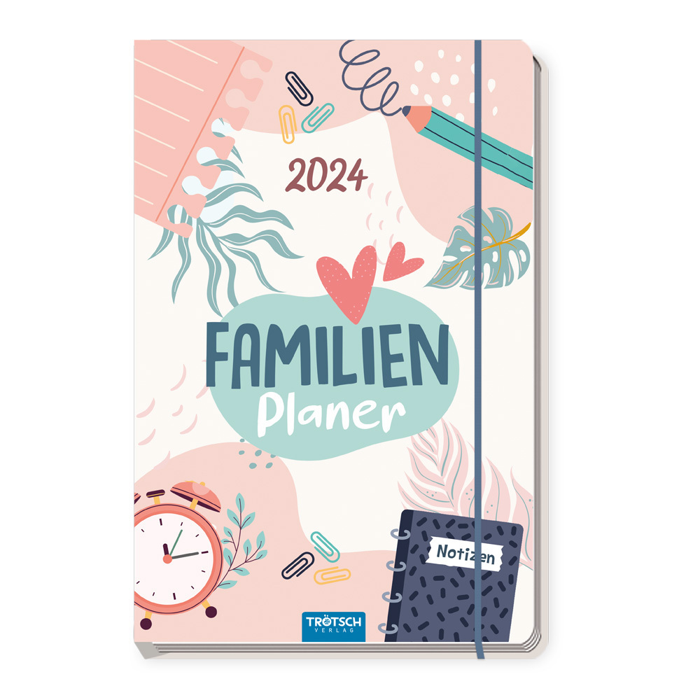 Trötsch Wochenbuch Familienplaner 2024