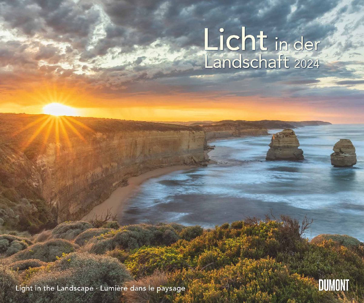 Licht in der Landschaft 2024 - Wandkalender 60,0 x 50,0 cm - Spiralbindung