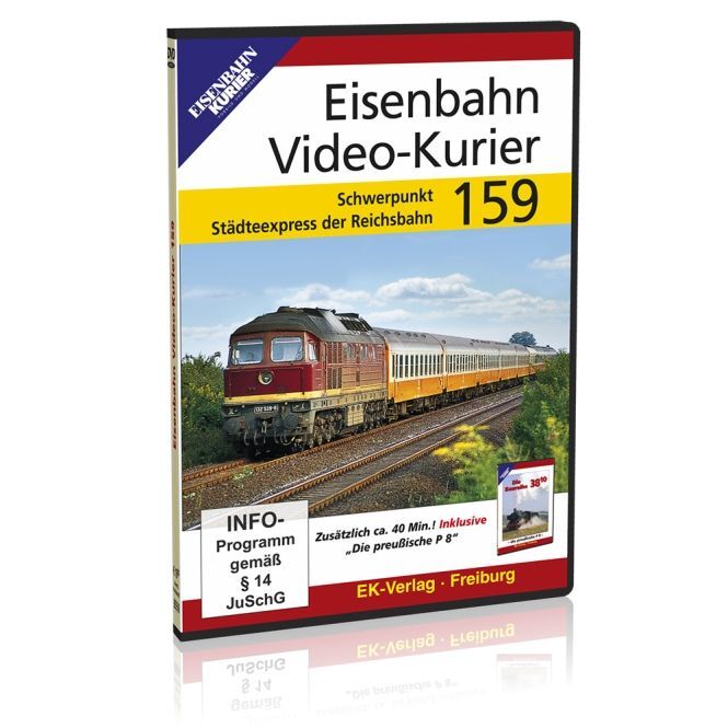 Eisenbahn Video-Kurier. Vol.159, 1 DVD