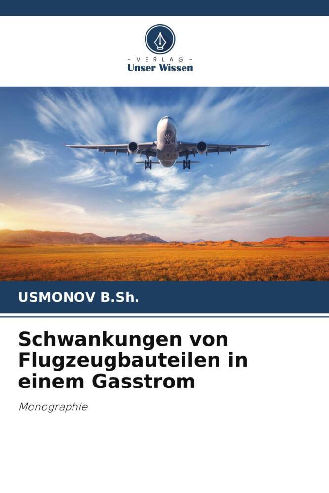 Schwankungen von Flugzeugbauteilen in einem Gasstrom