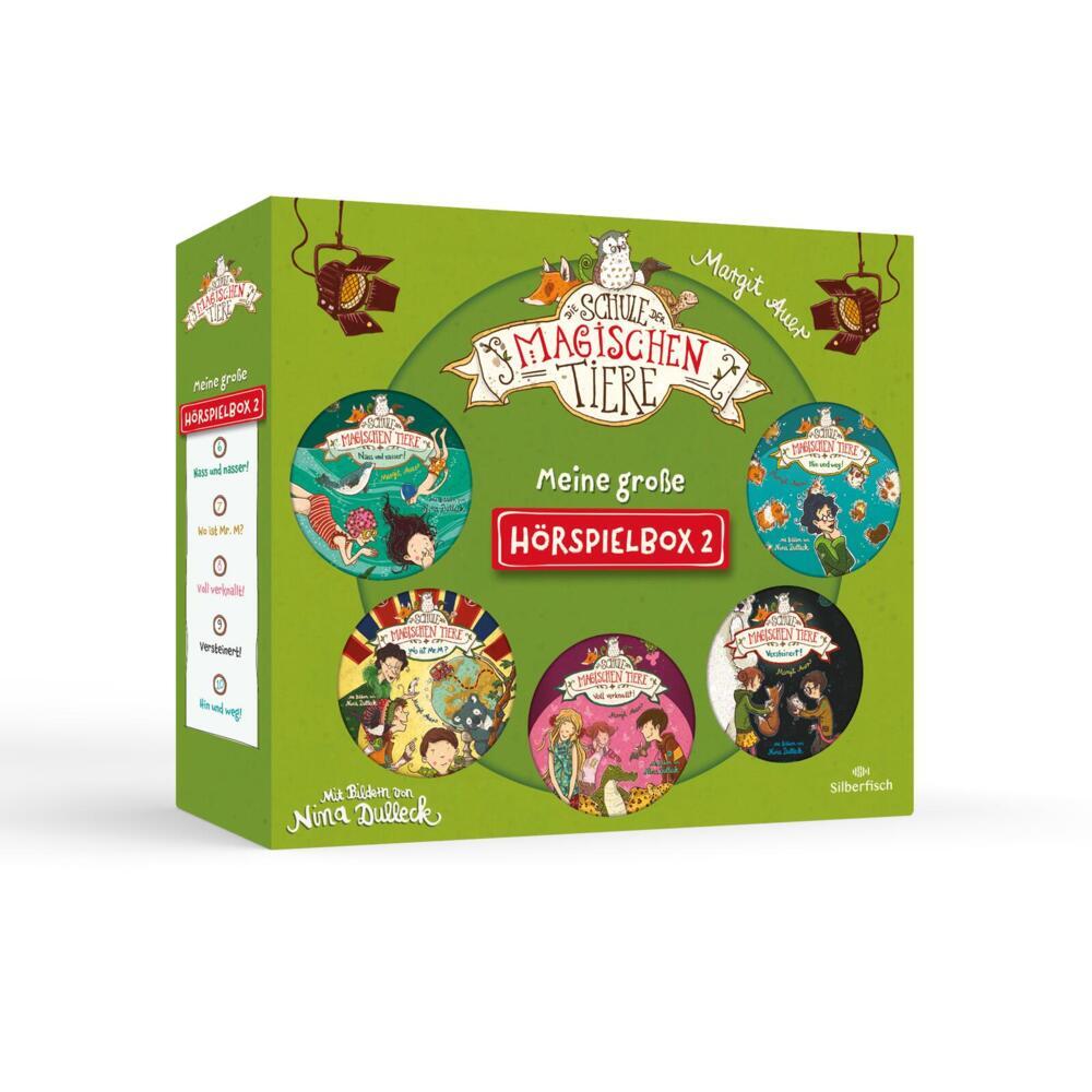 Die Schule der magischen Tiere - Hörspiele: Meine große Hörspielbox 2, Audio-CD