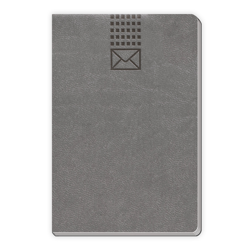 Trötsch Adressbuch Soft Touch Mini Anthrazit