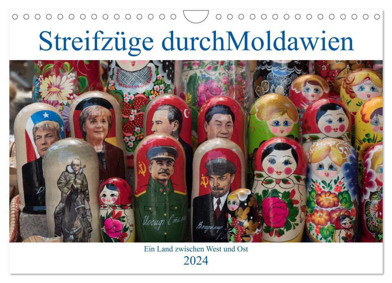 Streifzüge durch Moldawien (Wandkalender 2024 DIN A4 quer), CALVENDO Monatskalender