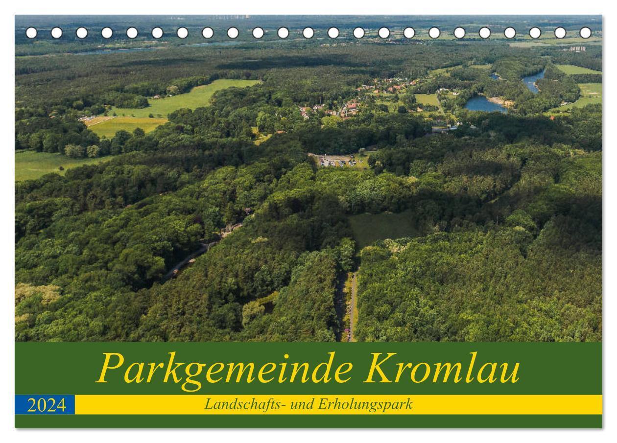 Parkgemeinde Kromlau (Tischkalender 2024 DIN A5 quer), CALVENDO Monatskalender
