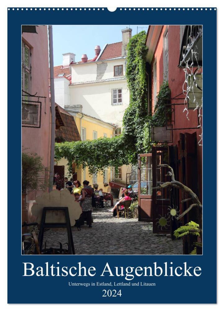 Baltische Augenblicke (Wandkalender 2024 DIN A2 hoch), CALVENDO Monatskalender