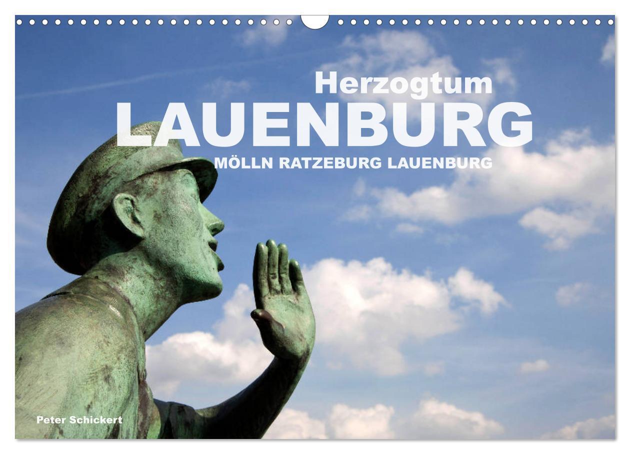Herzogtum Lauenburg (Wandkalender 2024 DIN A3 quer), CALVENDO Monatskalender