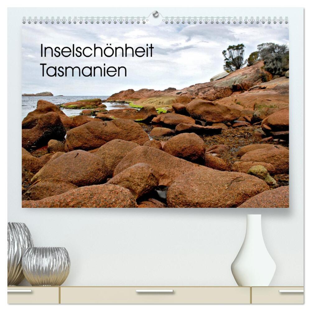 Inselschönheit Tasmanien (hochwertiger Premium Wandkalender 2024 DIN A2 quer), Kunstdruck in Hochglanz
