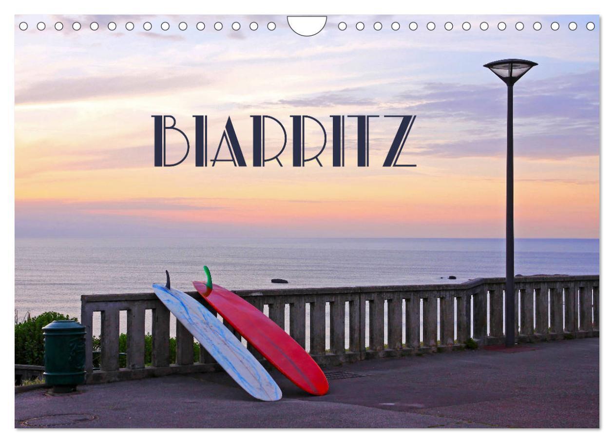 Biarritz (Wandkalender 2024 DIN A4 quer), CALVENDO Monatskalender