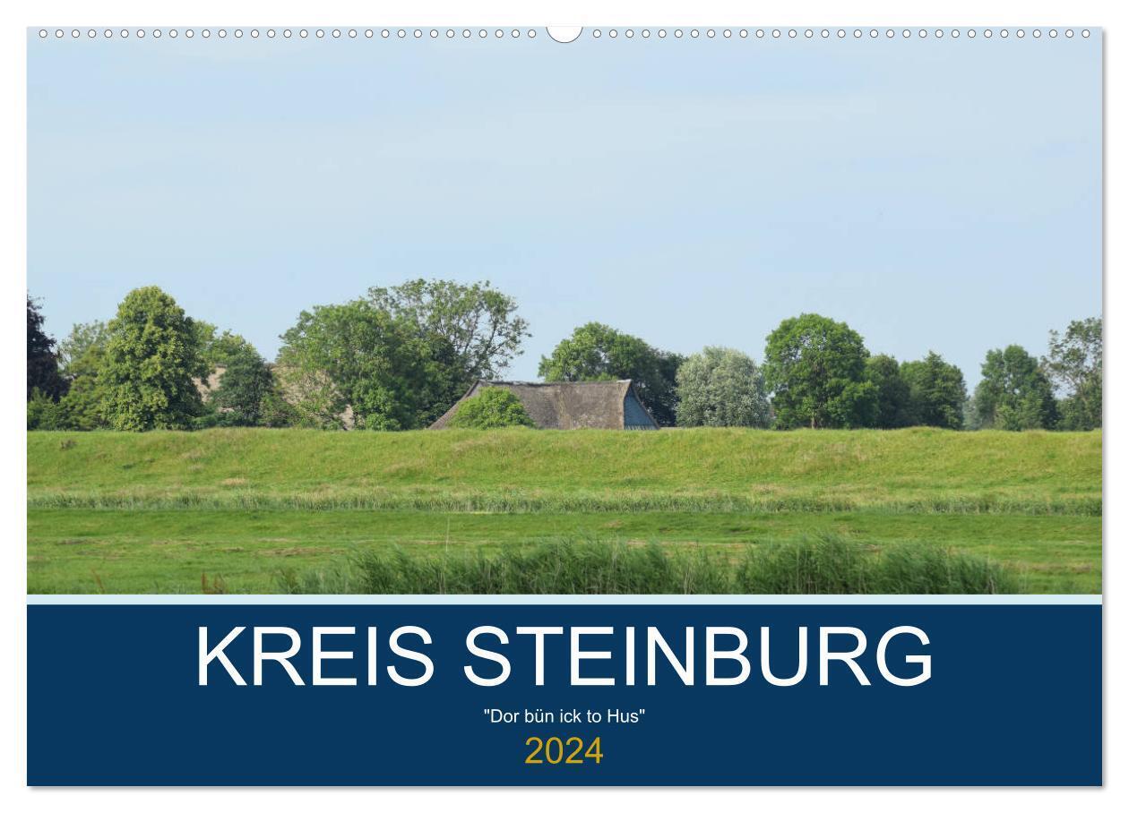 Kreis Steinburg (Wandkalender 2024 DIN A2 quer), CALVENDO Monatskalender