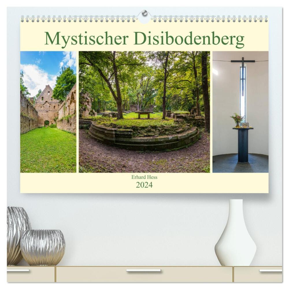 Mystischer Disibodenberg (hochwertiger Premium Wandkalender 2024 DIN A2 quer), Kunstdruck in Hochglanz