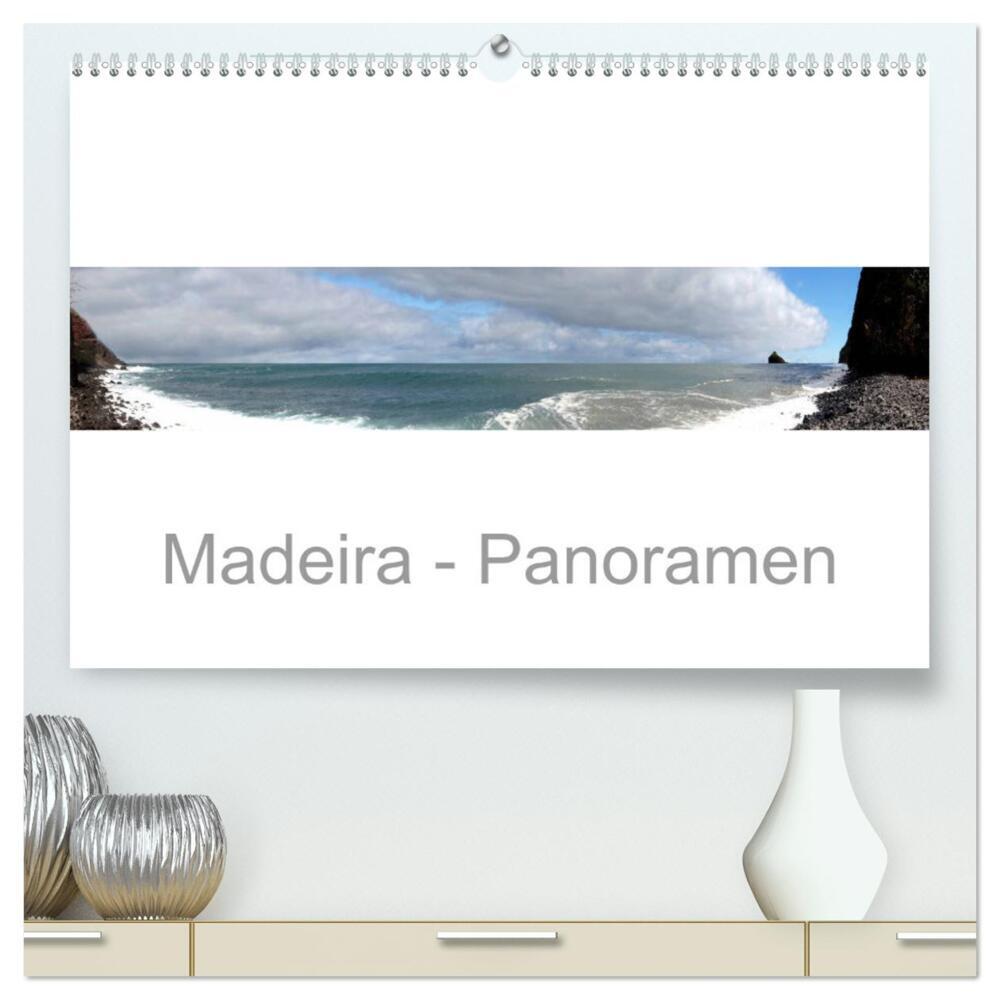 Madeira - Panoramen (hochwertiger Premium Wandkalender 2024 DIN A2 quer), Kunstdruck in Hochglanz
