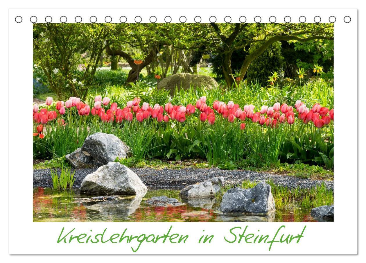 Kreislehrgarten in Steinfurt (Tischkalender 2024 DIN A5 quer), CALVENDO Monatskalender