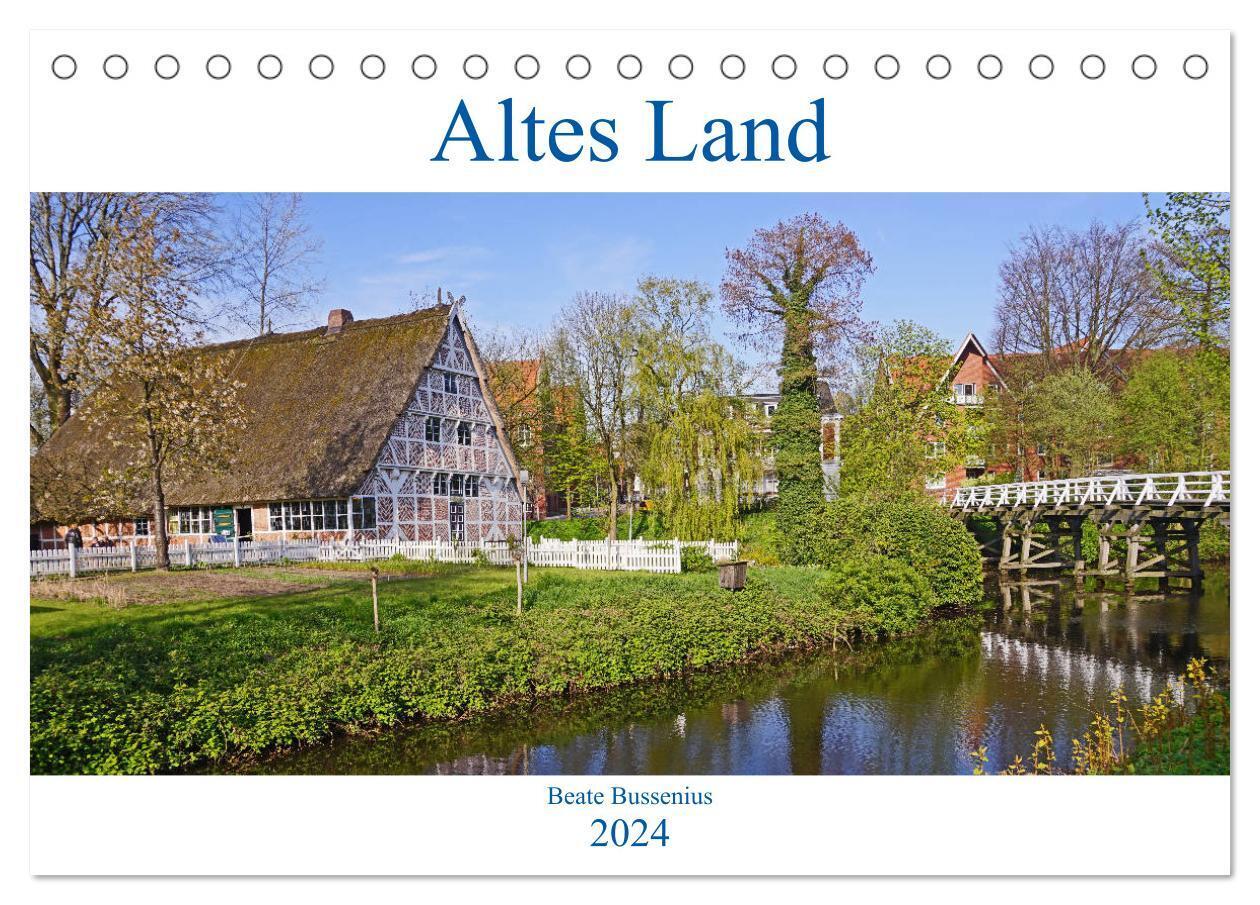 Altes Land 2024 (Tischkalender 2024 DIN A5 quer), CALVENDO Monatskalender