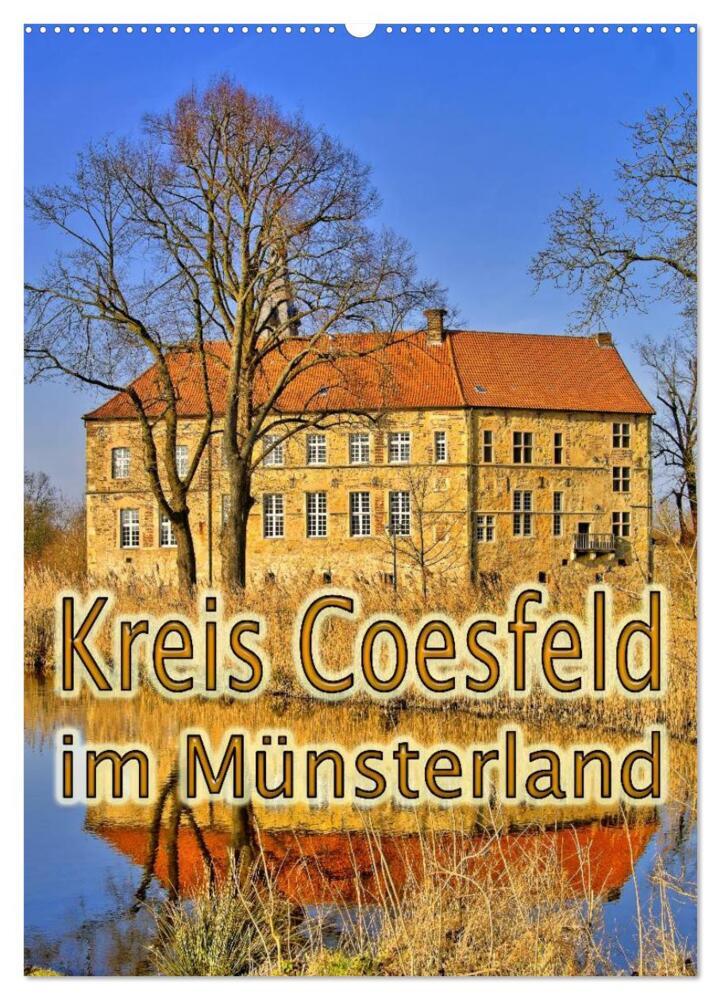 Kreis Coesfeld im Münsterland (Wandkalender 2024 DIN A2 hoch), CALVENDO Monatskalender