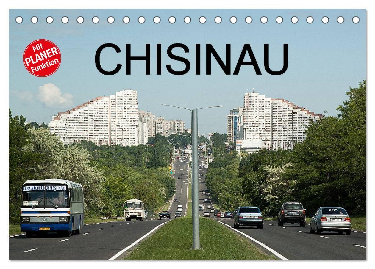 Chisinau (Tischkalender 2024 DIN A5 quer), CALVENDO Monatskalender