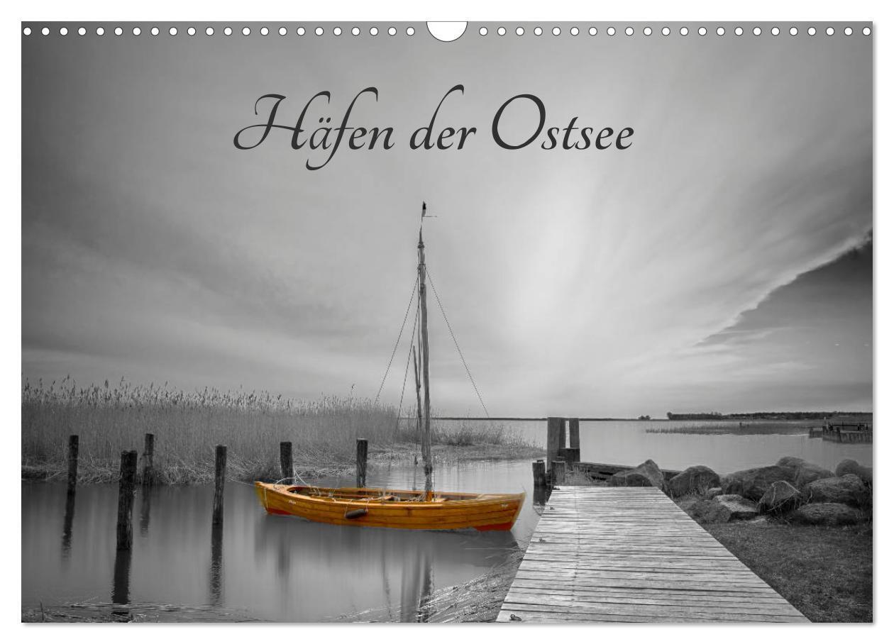 Häfen der Ostsee (Wandkalender 2024 DIN A3 quer), CALVENDO Monatskalender