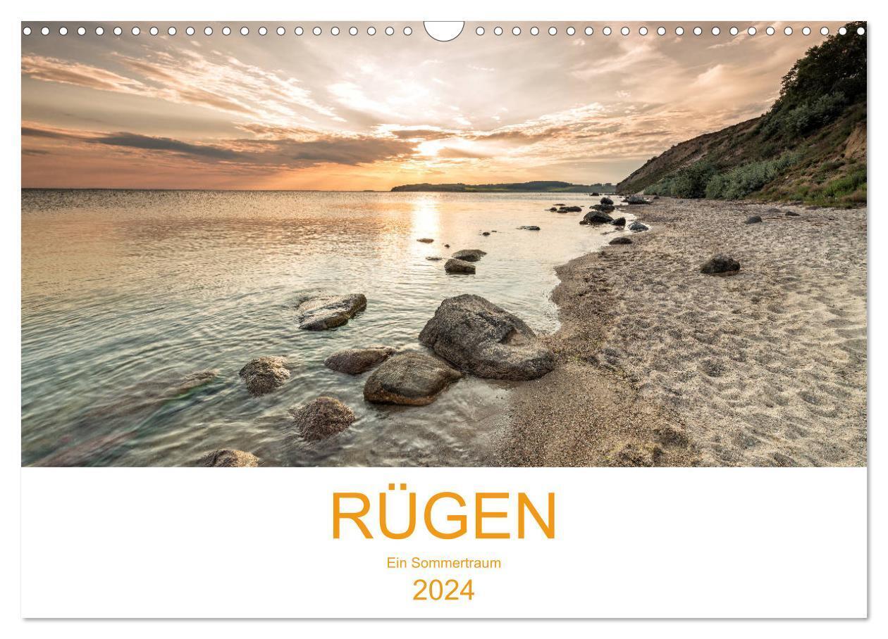 Rügen ein Sommertraum (Wandkalender 2024 DIN A3 quer), CALVENDO Monatskalender