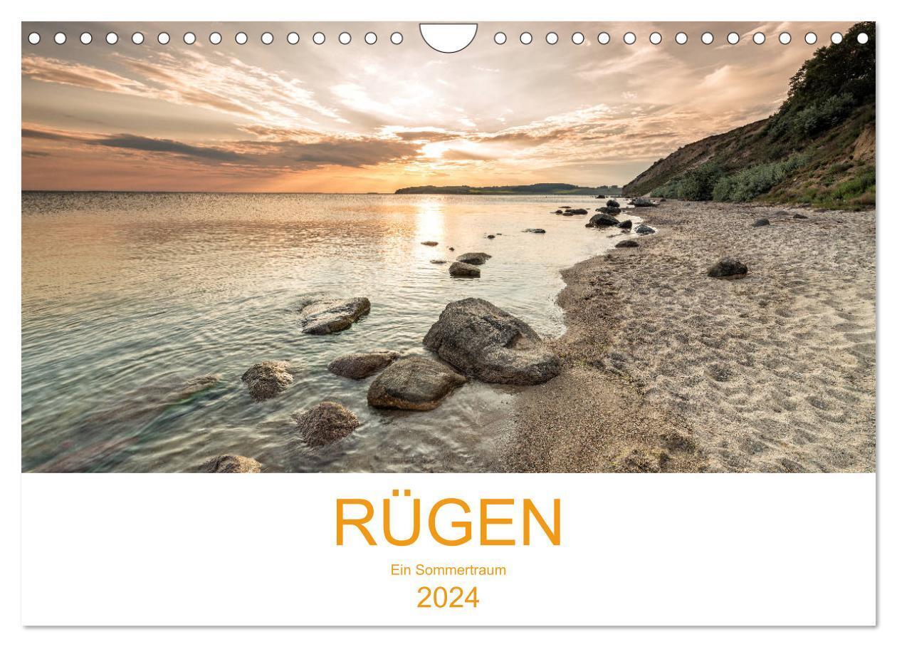 Rügen ein Sommertraum (Wandkalender 2024 DIN A4 quer), CALVENDO Monatskalender
