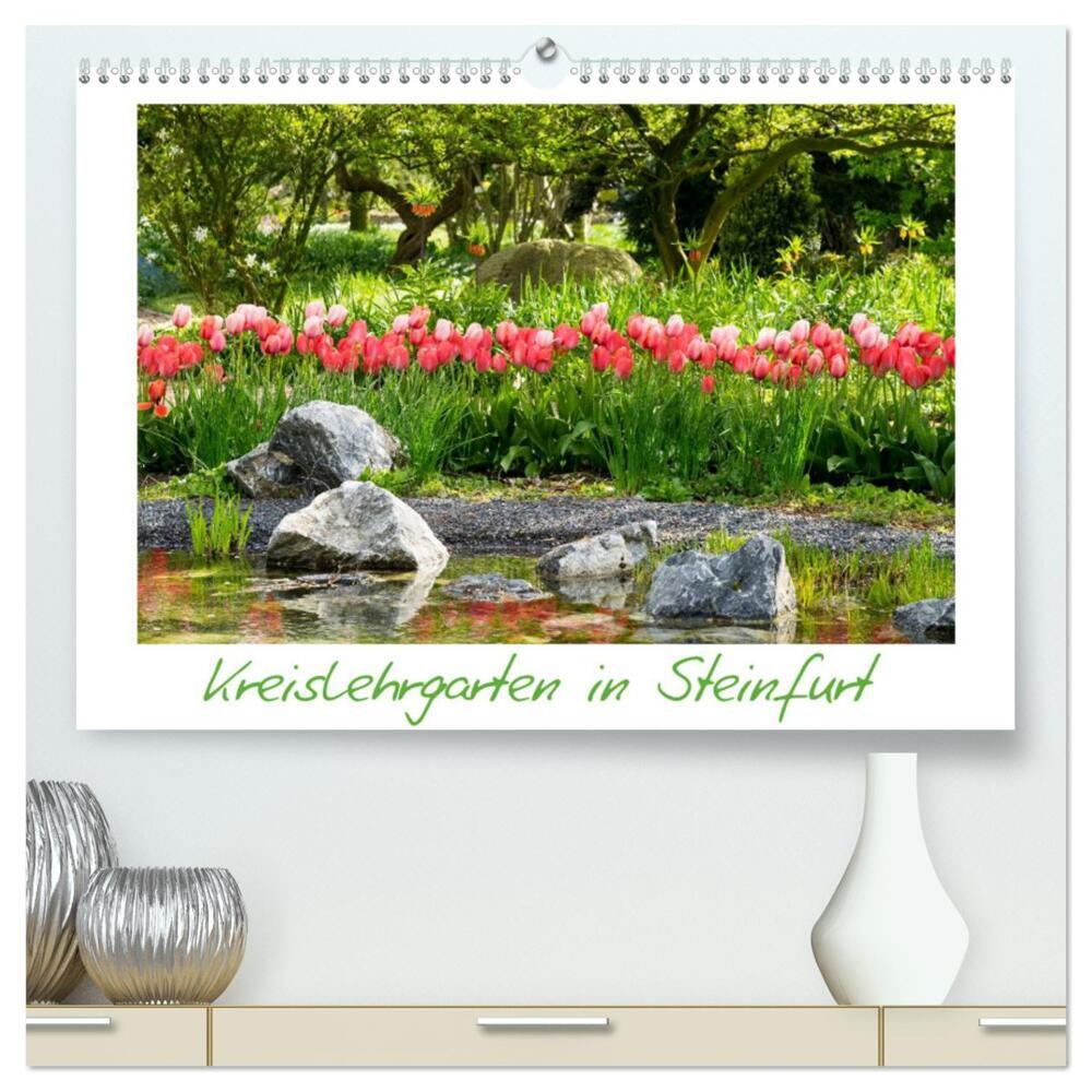 Kreislehrgarten in Steinfurt (hochwertiger Premium Wandkalender 2024 DIN A2 quer), Kunstdruck in Hochglanz