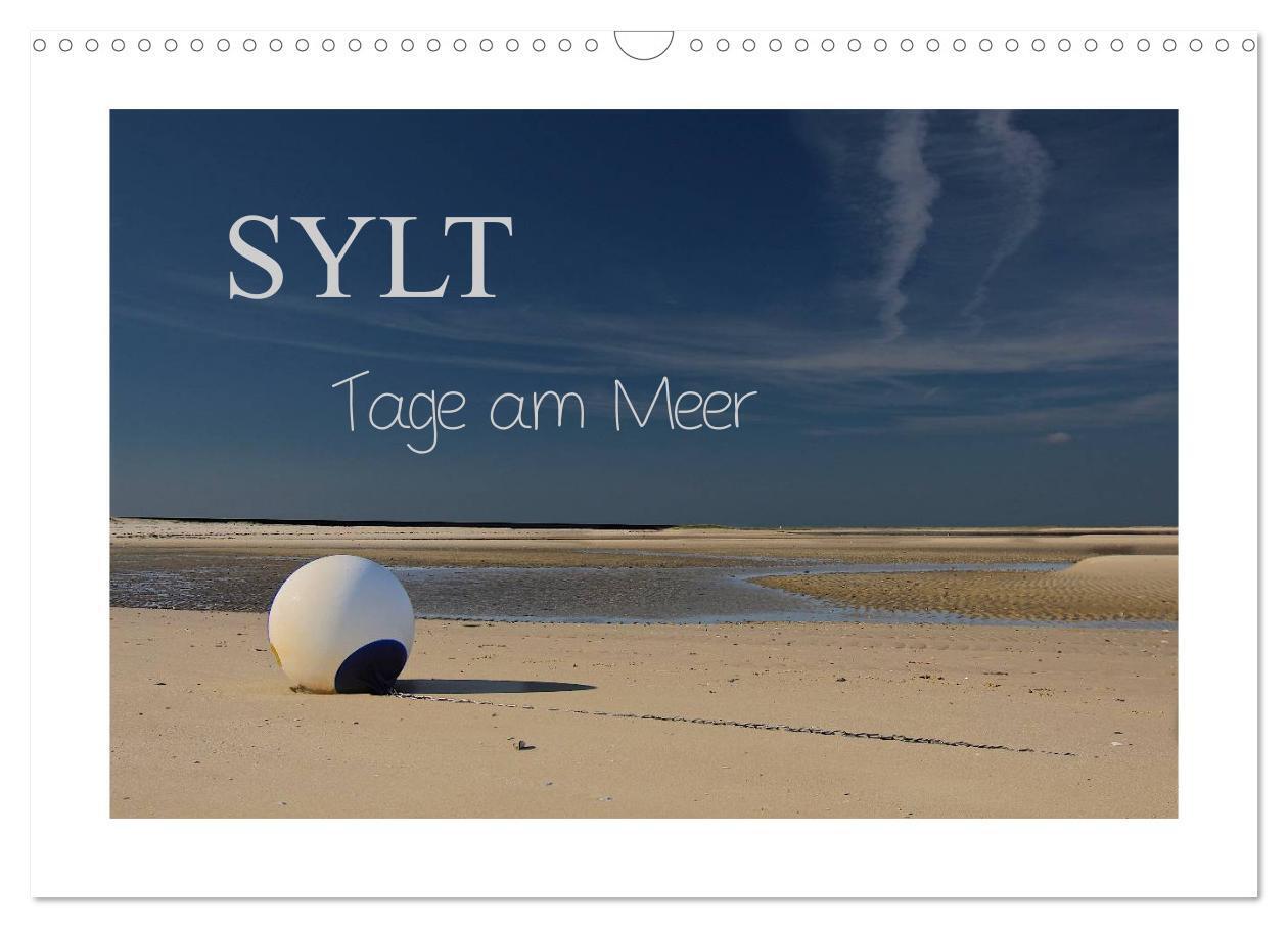Sylt - Tage am Meer (Wandkalender 2024 DIN A3 quer), CALVENDO Monatskalender