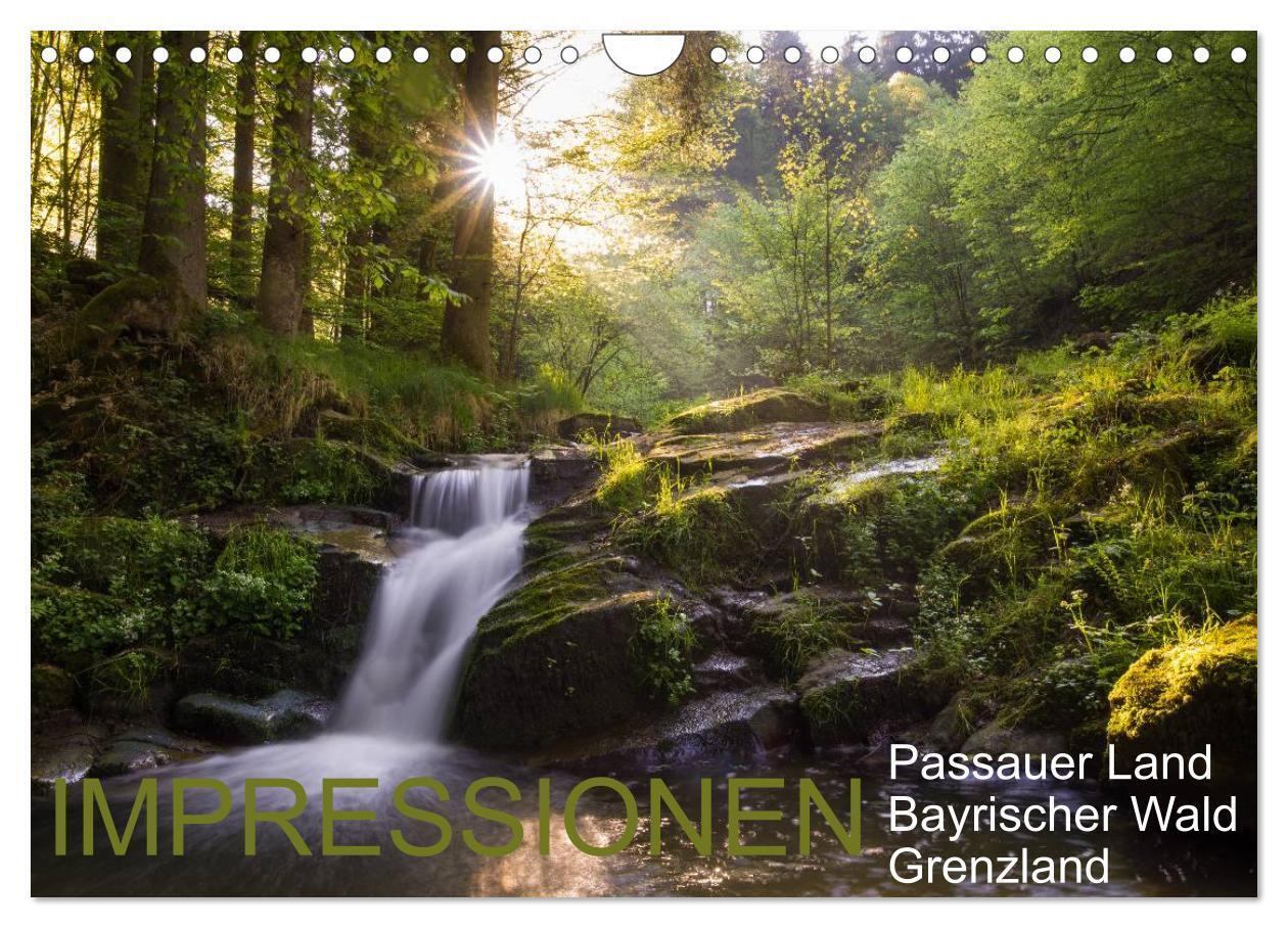 Impressionen Passauer Land, Bayrischer Wald, Grenzland (Wandkalender 2024 DIN A4 quer), CALVENDO Monatskalender