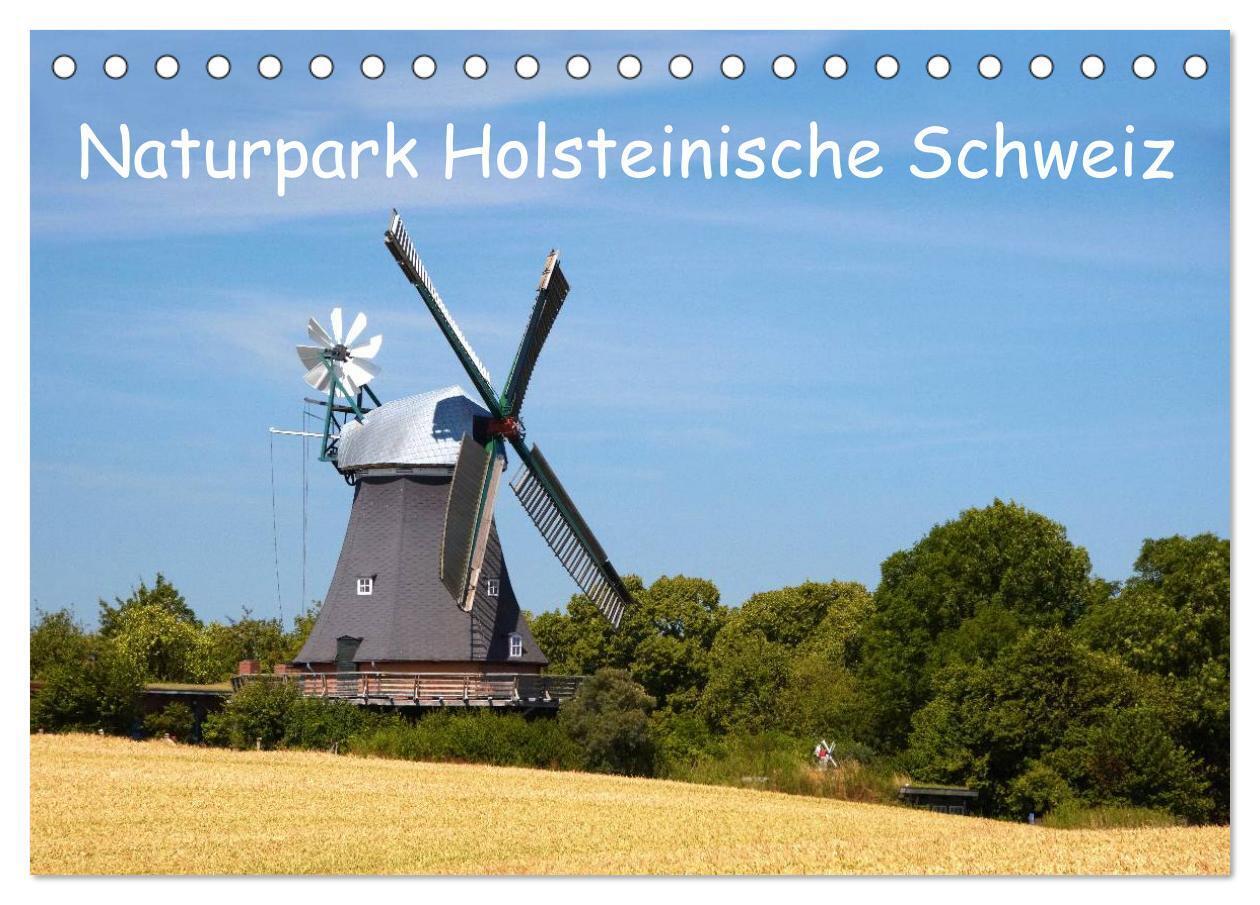 Naturpark Holsteinische Schweiz (Tischkalender 2024 DIN A5 quer), CALVENDO Monatskalender