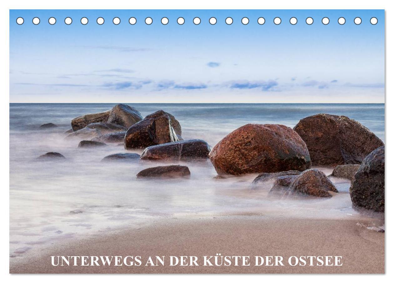 Unterwegs an der Küste der Ostsee (Tischkalender 2024 DIN A5 quer), CALVENDO Monatskalender