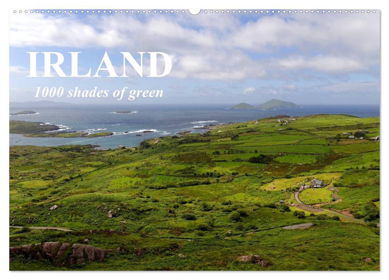 IRLAND. 1000 shades of green (Wandkalender 2024 DIN A2 quer), CALVENDO Monatskalender