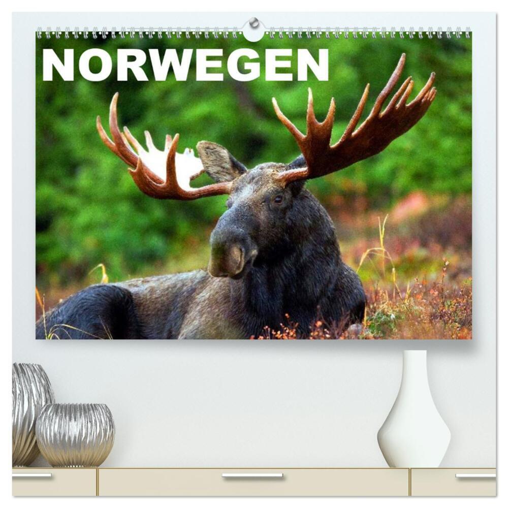 Norwegen (hochwertiger Premium Wandkalender 2024 DIN A2 quer), Kunstdruck in Hochglanz