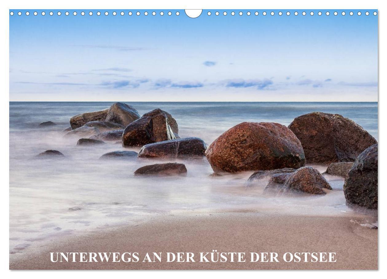 Unterwegs an der Küste der Ostsee (Wandkalender 2024 DIN A3 quer), CALVENDO Monatskalender