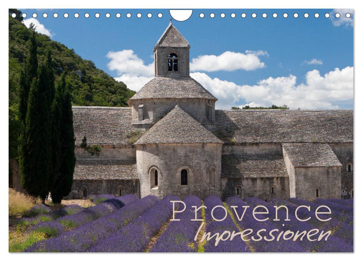 Provence Impressionen (Wandkalender 2024 DIN A4 quer), CALVENDO Monatskalender
