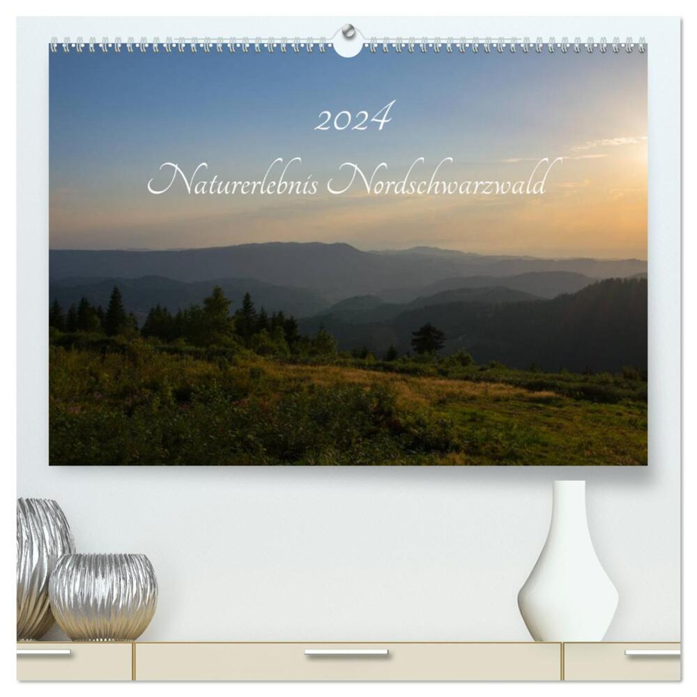 Naturerlebnis Nordschwarzwald (hochwertiger Premium Wandkalender 2024 DIN A2 quer), Kunstdruck in Hochglanz