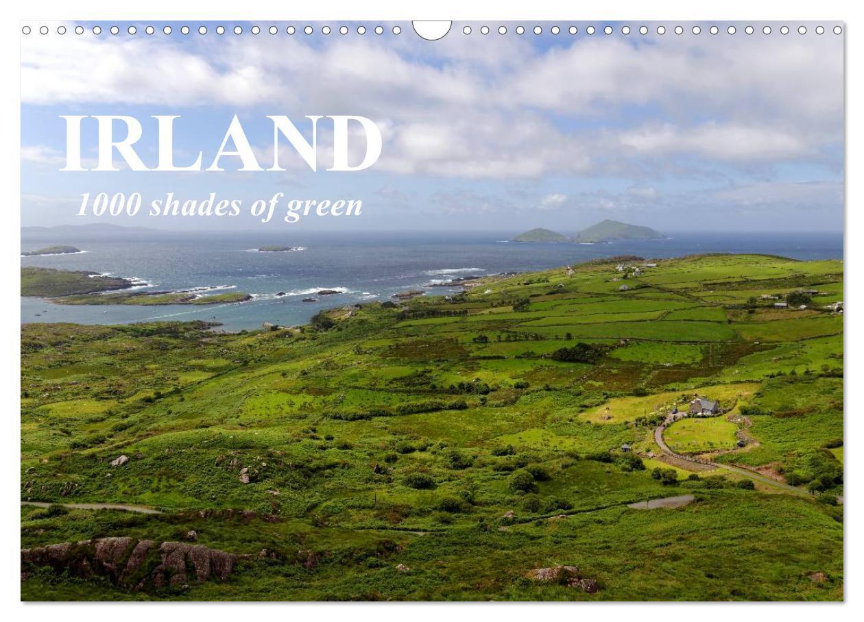IRLAND. 1000 shades of green (Wandkalender 2024 DIN A3 quer), CALVENDO Monatskalender