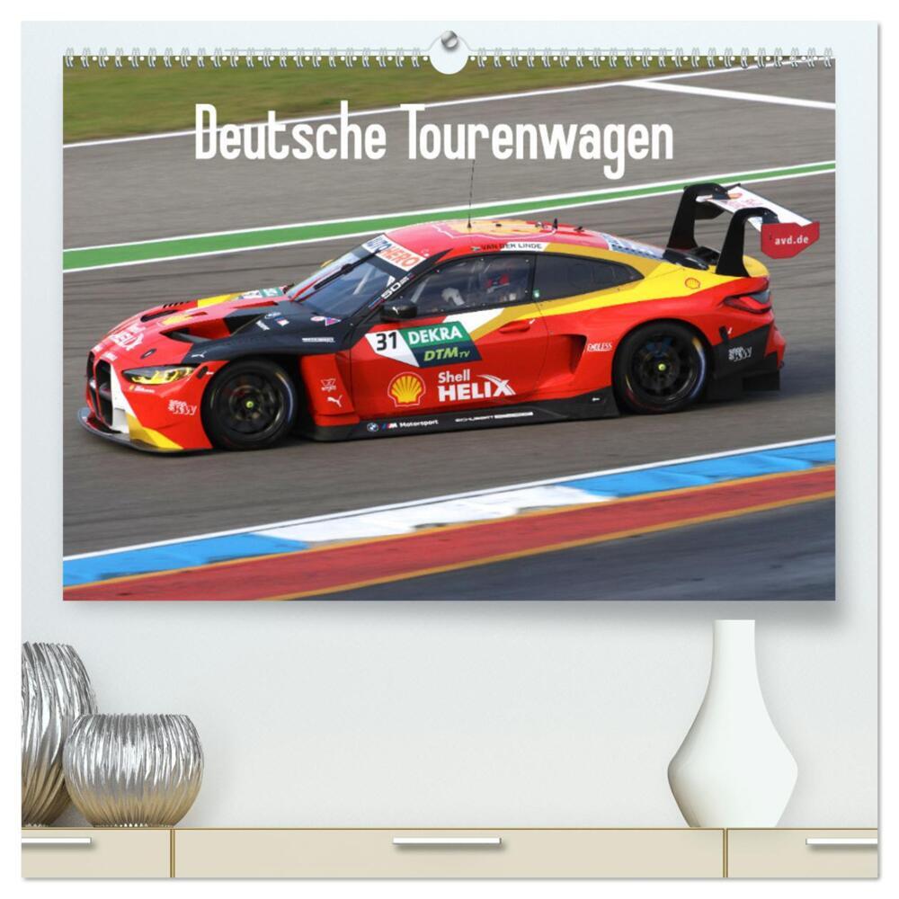 Deutsche Tourenwagen (hochwertiger Premium Wandkalender 2024 DIN A2 quer), Kunstdruck in Hochglanz