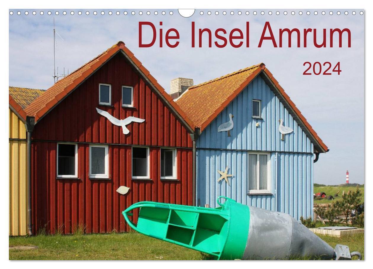 Die Insel Amrum (Wandkalender 2024 DIN A3 quer), CALVENDO Monatskalender