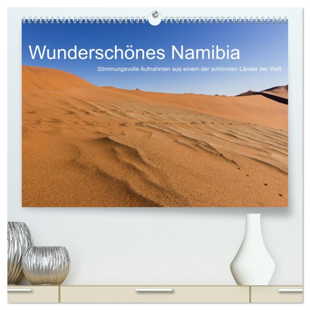 Wunderschönes Namibia (hochwertiger Premium Wandkalender 2024 DIN A2 quer), Kunstdruck in Hochglanz