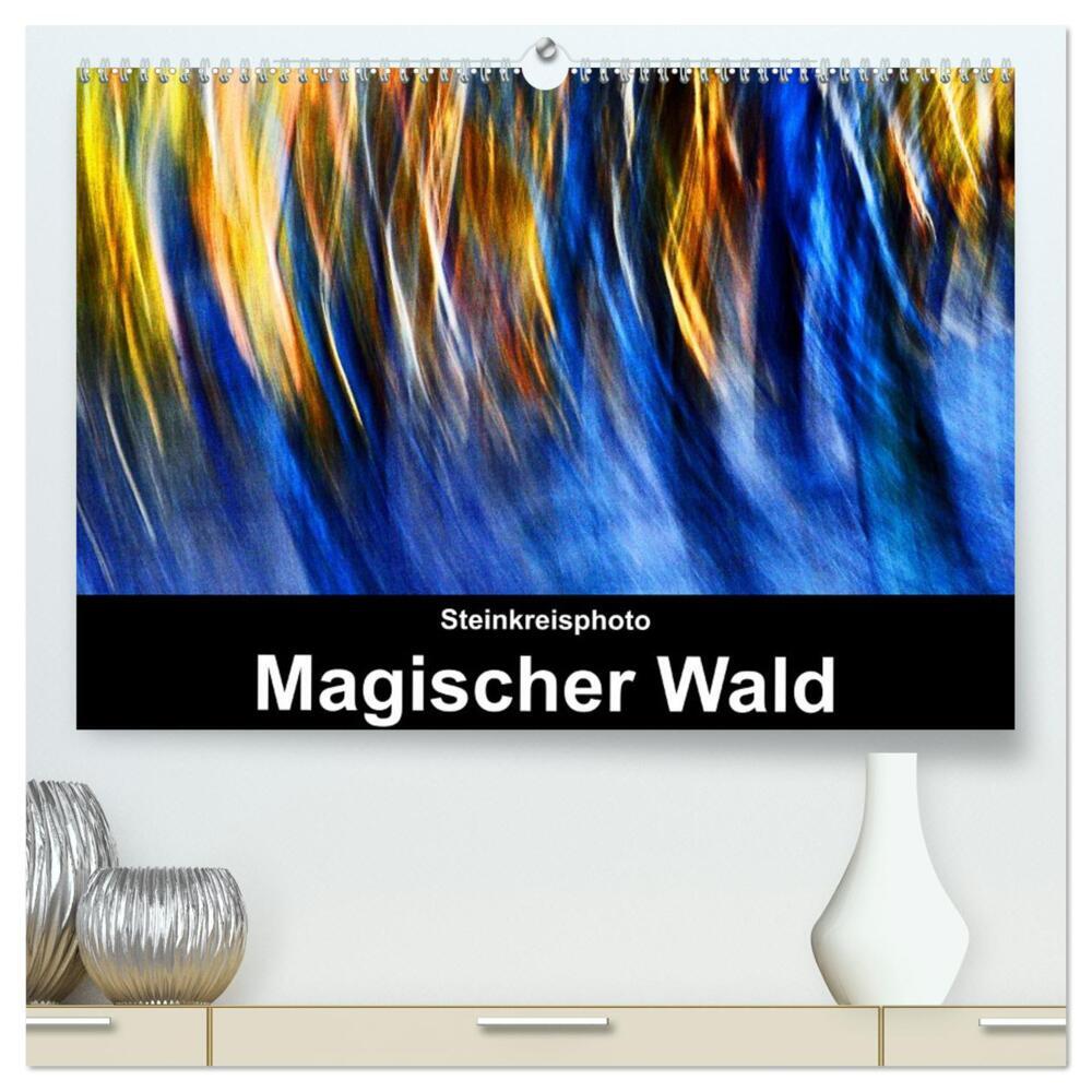 Magischer Wald (hochwertiger Premium Wandkalender 2024 DIN A2 quer), Kunstdruck in Hochglanz