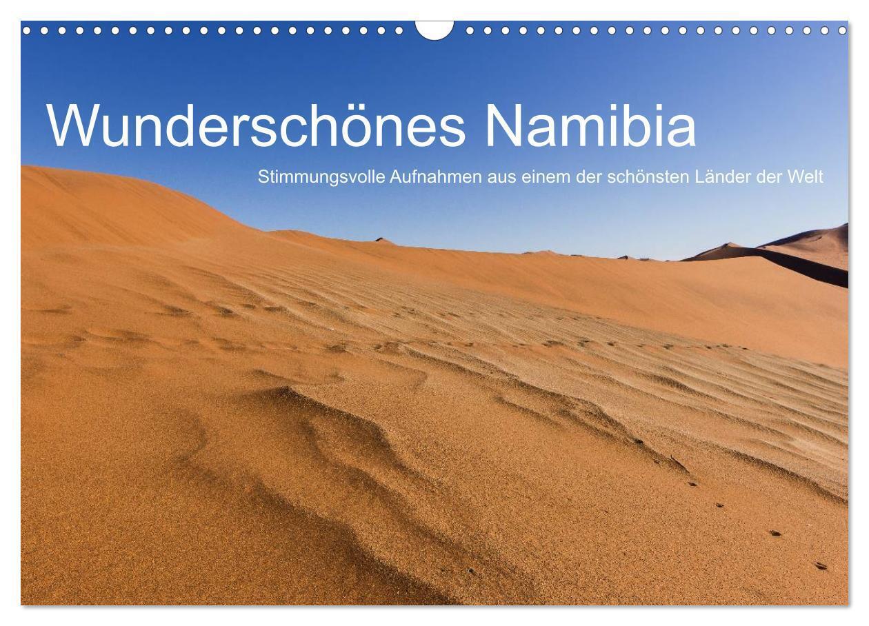 Wunderschönes Namibia (Wandkalender 2024 DIN A3 quer), CALVENDO Monatskalender
