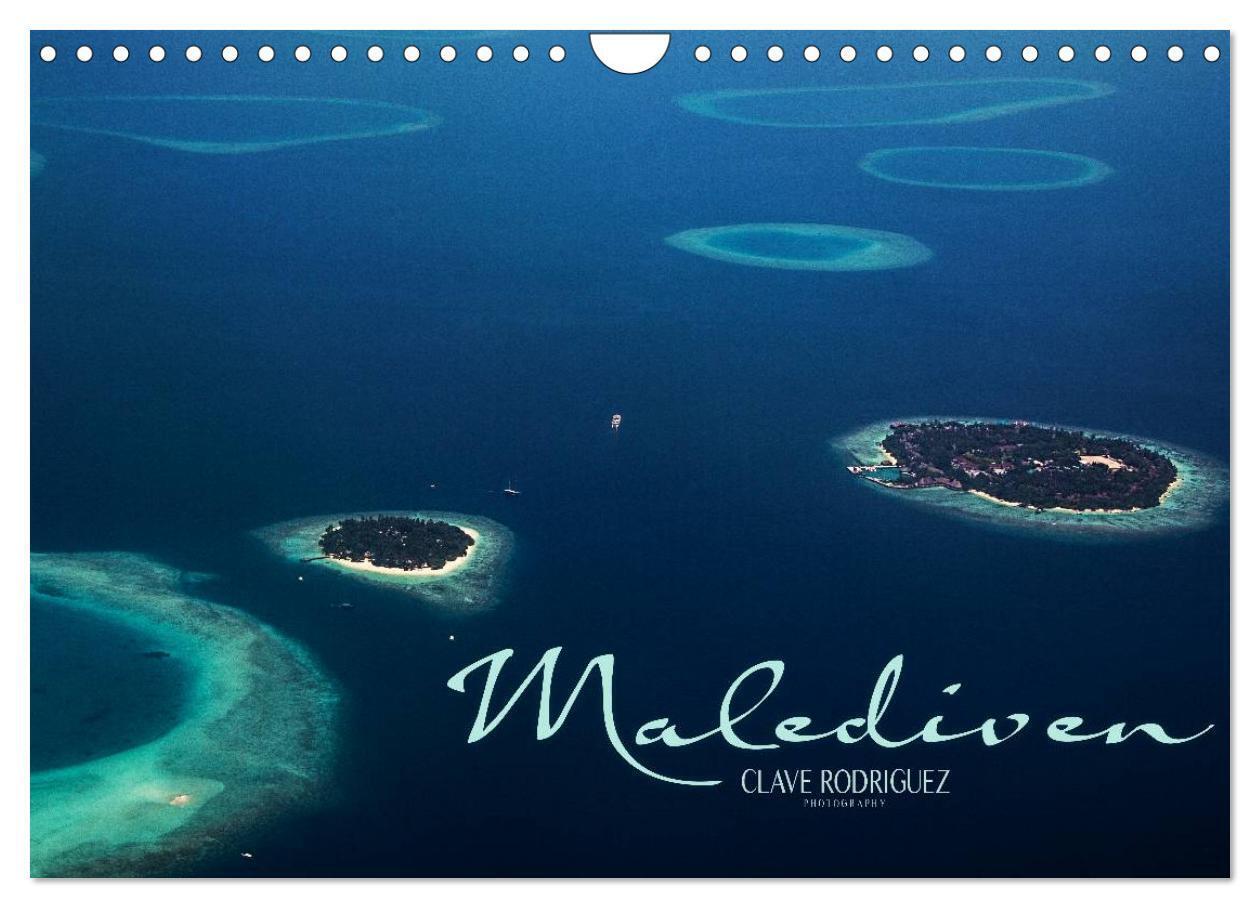 Malediven - Das Paradies im Indischen Ozean IV (Wandkalender 2024 DIN A4 quer), CALVENDO Monatskalender