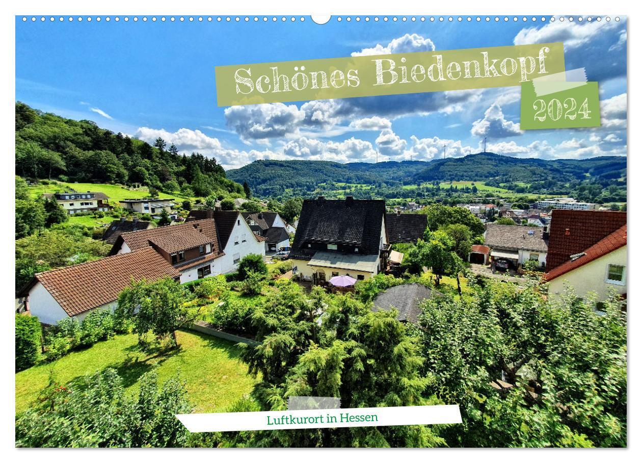Schönes Biedenkopf Luftkurort in Hessen (Wandkalender 2024 DIN A2 quer), CALVENDO Monatskalender
