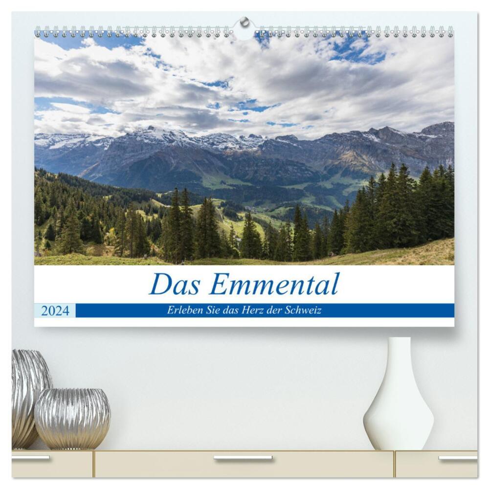 Das Emmental (hochwertiger Premium Wandkalender 2024 DIN A2 quer), Kunstdruck in Hochglanz