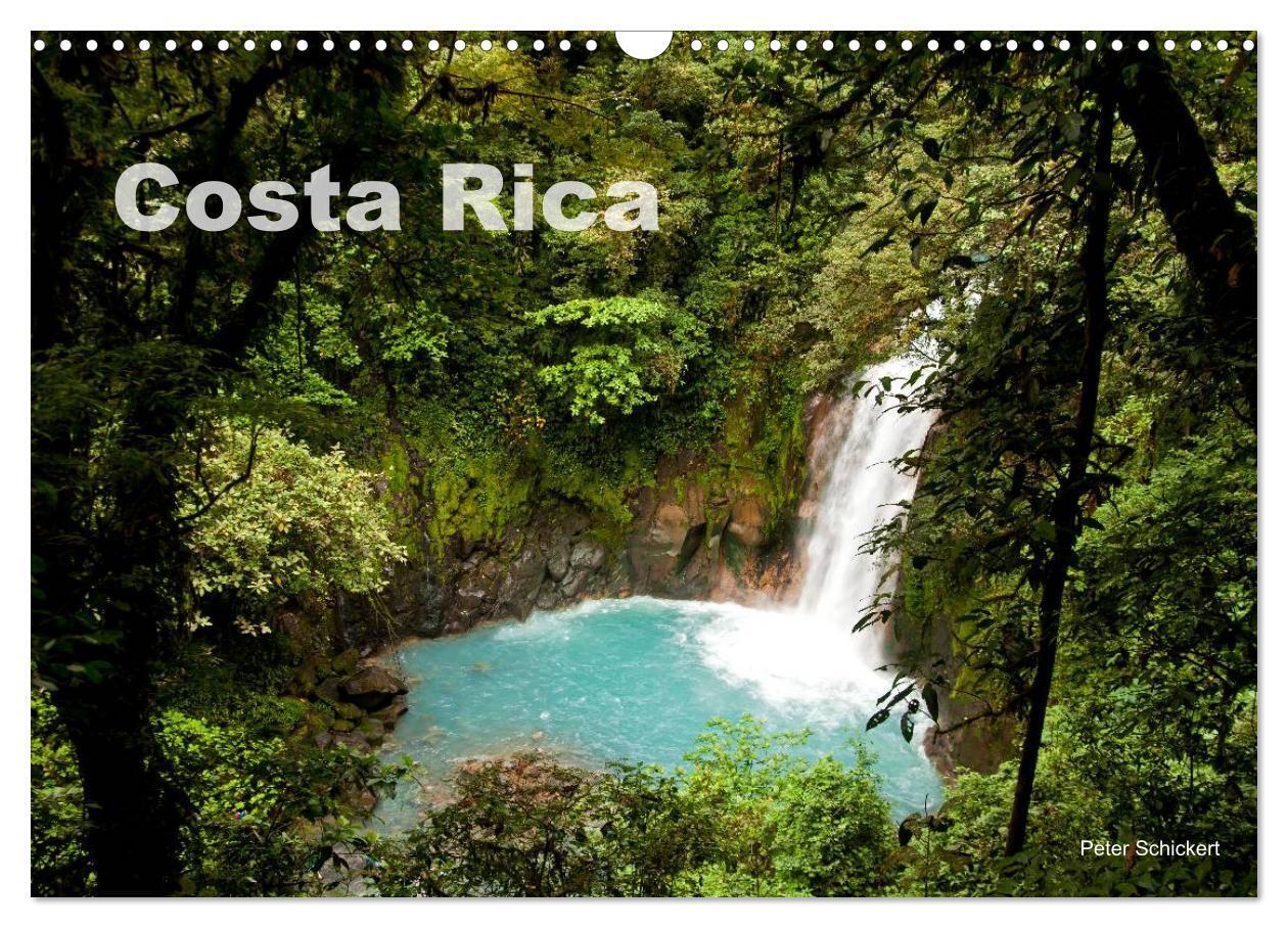 Costa Rica (Wandkalender 2024 DIN A3 quer), CALVENDO Monatskalender