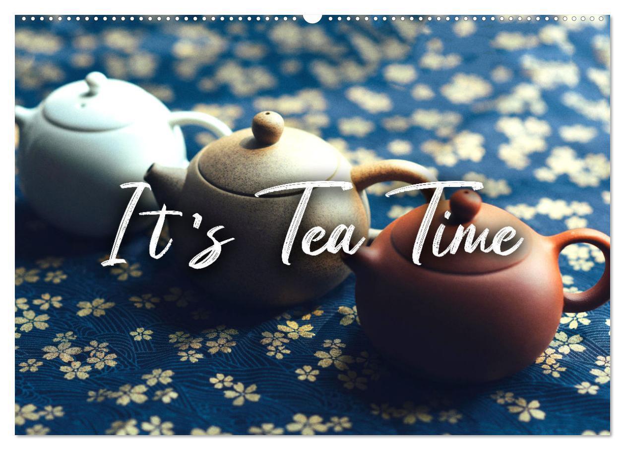 It's Tea Time (Wandkalender 2024 DIN A2 quer), CALVENDO Monatskalender