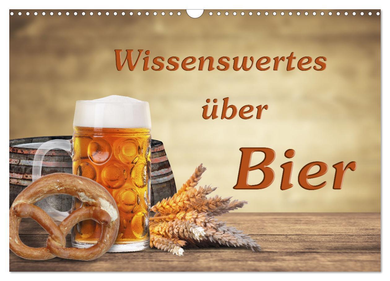 Wissenswertes über Bier (Wandkalender 2024 DIN A3 quer), CALVENDO Monatskalender
